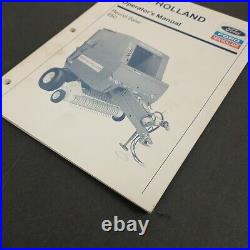 New Holland 650 Round Baler Operator Manual ORIGINAL OEM