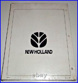 New Holland 654 Round Baler Parts Catalog Manual Book 3/97 NH ORIGINAL! NOS