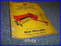 New Holland 68 69 Super Hayliner Twine Wire Baler Parts Catalog Manual 12-61 xz