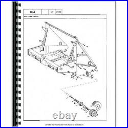 New Holland 851 Round Baler Parts Manual Catalog