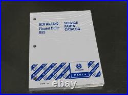 New Holland 853 Round Baler Parts Catalog Manual Exploded View Book