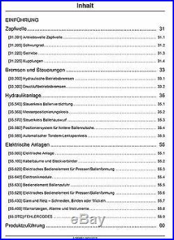 New Holland 870 890 1270 1290 Baler Service Reparaturhandbuch Werkstatthandbuch