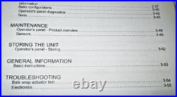 New Holland BALE COMMAND II PLUS 450 460 550 560 Baler Software Operators Manual