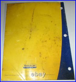 New Holland BALE COMMAND II PLUS 450 460 550 560 Baler Software Operators Manual