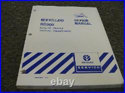 New Holland BB900 Square Baler Electrical Feeding Shop Service Repair Manual