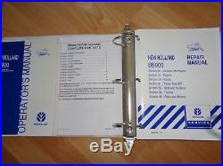 New Holland BB900 baler repair manual set OEM