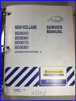 New Holland BB9050, BB9060, BB9070, BB9080 Baler Repair, Service Manual Set
