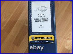 New Holland BB9050 BB9060 BB9070 BB9080 Baler factory Repair & Operators manual