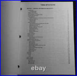 New Holland BB9050 BB9060 BB9070 BB9080 Big Square Baler Operators Manual Nice