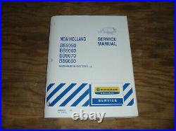 New Holland BB9050 BB9060 Square Baler Distribution Shop Service Repair Manual