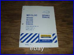 New Holland BB9070 BB9080 Square Baler Power Train Shop Service Repair Manual