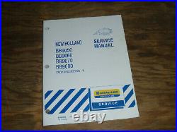 New Holland BB9070 BB9080 Square Baler Processing Shop Service Repair Manual