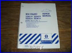 New Holland BB930A BB940A BB950A BB960A Baler Electrical Wiring Diagrams Manual