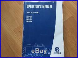 New Holland BB930A BB940A BB950A BB960A Big Baler factory operators manual OEM