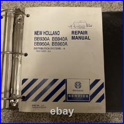 New Holland BB930A BB940A BB950A BB960A Hay Baler Service Repair Manual COMPLETE