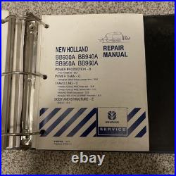New Holland BB930A BB940A BB950A BB960A Hay Baler Service Repair Manual COMPLETE