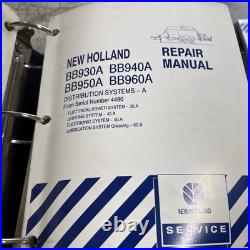 New Holland BB930A BB940A BB950A BB960A Repair Manual