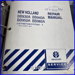 New Holland BB930A BB940A BB950A BB960A Repair Manual