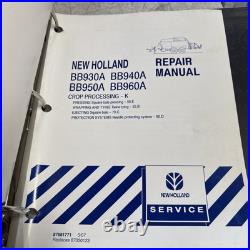 New Holland BB930A BB940A BB950A BB960A Repair Manual