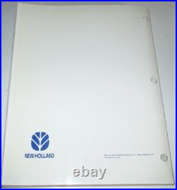 New Holland BB940 BB950 BB960 Baler Operators Maintenance Manual 8-01 ORIGINAL