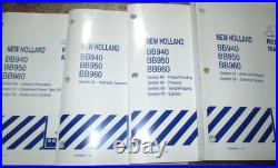 New Holland BB940 BB950 BB960 Baler Service Shop Repair Manual 1-03 NH ORIGINAL