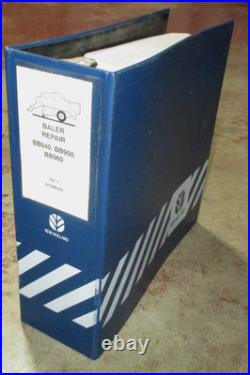 New Holland BB940 BB950 BB960 Baler Service Shop Repair Manual 1-03 NH ORIGINAL