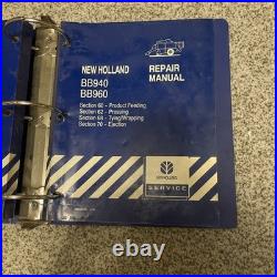 New Holland BB940 BB960 Hay Baler Service Repair Manual COMPLETE