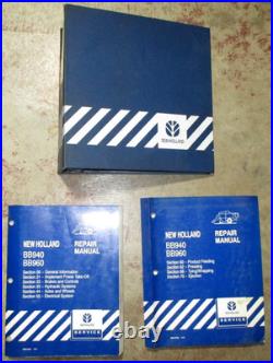 New Holland BB940 & BB960 Square Baler Service Shop Repair Manual NH ORIGINAL