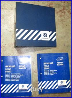 New Holland BB940 & BB960 Square Baler Service Shop Repair Manual NH ORIGINAL
