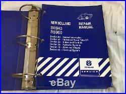 New Holland BB940 BB960 Square Baler Shop Repair Service Manual OEM
