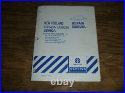 New Holland BB940A BB950A BB960A Baler Electrical Wiring Diagrams Manual