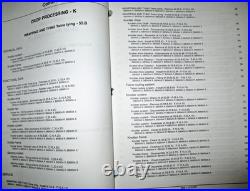 New Holland BB940A BB950A BB960A Baler WRAPPING TYING EJECTING Repair Manual OEM