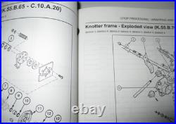 New Holland BB940A BB950A BB960A Baler WRAPPING TYING EJECTING Repair Manual OEM