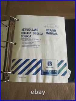 New Holland BB940A BB950A BB960A Balers Service Repair Manual 6/04