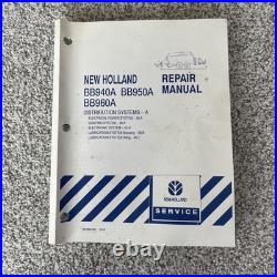 New Holland BB940A BB950A BB960A Hay Baler Service Repair Manual COMPLETE