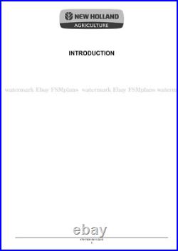 New Holland BC5050 BC5060 BC5070 BC5070 Hayliner BC5080 Baler Service Manual