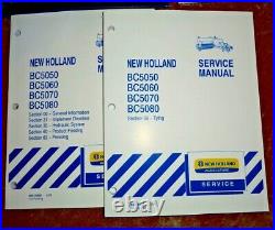 New Holland BC5050 BC5060 BC5070 BC5080 Square Baler Service Repair Manual NOS