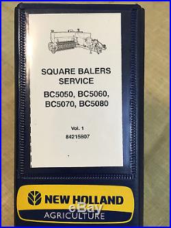 New Holland BC5050 BC5060 BC5070 BC5080 Square Baler Shop Repair Service Manual