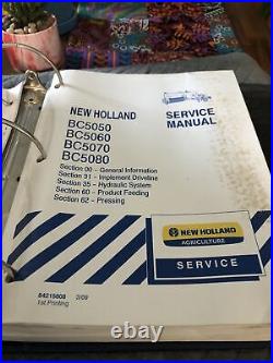 New Holland BC5050 BC5080 Square Baler factory service repair manual