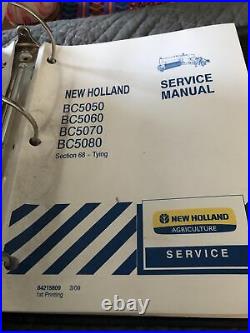 New Holland BC5050 BC5080 Square Baler factory service repair manual