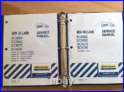 New Holland BC5050 BC5080 Square Baler factory service repair manual set