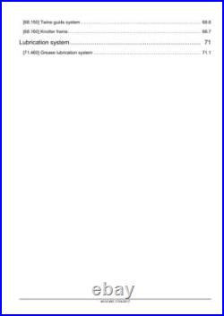 New Holland BC5060, BC5070 Small Square Baler Service Manual Repair Shop Book New Holland BC5060, BC5070 Small Square Baler Service Manual Repair Shop Book