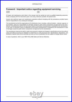 New Holland BC5060, BC5070 Small Square Baler Service Manual Repair Shop Book New Holland BC5060, BC5070 Small Square Baler Service Manual Repair Shop Book