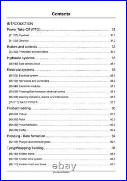 New Holland BIGBALER 330, 340, 870, 890, 1270, 1290 SQUARE BALER Service Manual