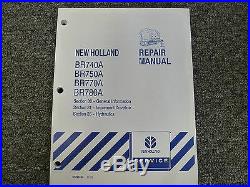 New Holland BR 740 750 770 780 A Baler Shop Service Repair Manual 00-31-35