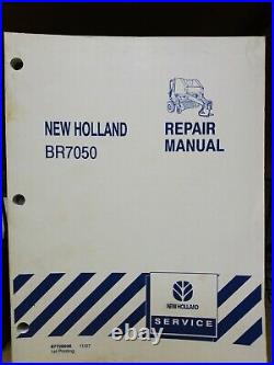 New Holland BR7050 Round Baler Repair Manual