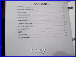 New Holland BR7060/7070/7080/7090 Round Baler Operator's & Repair Manuals