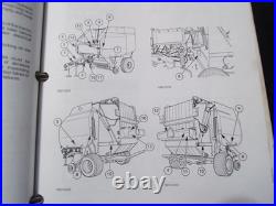New Holland BR7060/7070/7080/7090 Round Baler Operator's & Repair Manuals