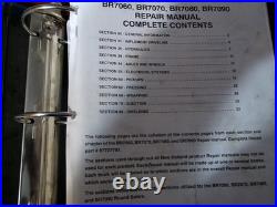 New Holland BR7060/7070/7080/7090 Round Baler Operator's & Repair Manuals