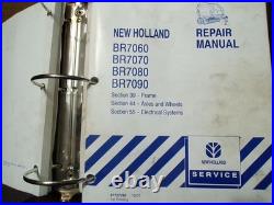 New Holland BR7060/7070/7080/7090 Round Baler Operator's & Repair Manuals